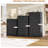 Bedroom Tall Dresser With 8 Drawers, 59.6 Inch Tall Dresser And Chest Of Drawers, Modern Wooden Closet Organizer And Storage, Large Vertical Dresser For Bedroom, Closet, Hallway-157796795