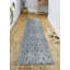 Tapis de couloir en coton sur mesure à motif floral-990739680