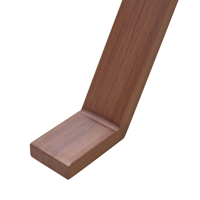 Table en verre spacieuse au design moderne pour le bureau de la salle à manger