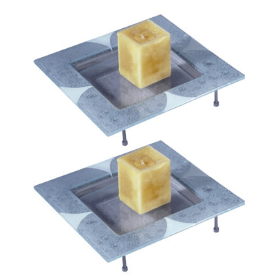 1.5'' H Glass Tabletop Dish
