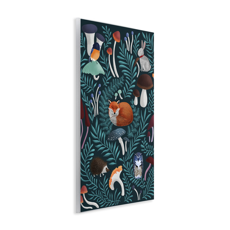Plaque murale Woodwood Animals & Botanical, H 19 po x l 13 po