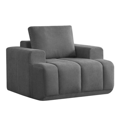 44.1'' Oversized Accent Chair, Modern Upholstered Lounge Chair with Deep Seat, Wide Armrests and Plush Cushion