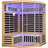 Family style pentagonal sauna room