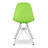 Modholic Eiffel Chair With Steel Legs, Green-94759471-115136287