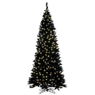 Grobmyer 9' Lighted Fir Christmas Tree