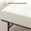 Matelas en mousse à mémoire de forme mi-ferme 6 po Wayfair Sleep et cadre de lit en acier pliable 14 po-70958318-70958327