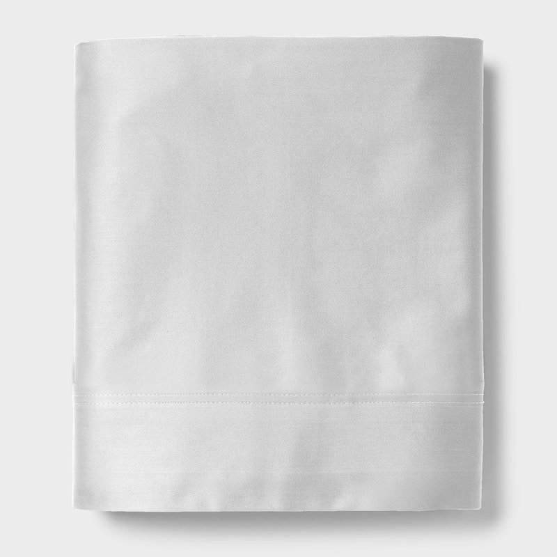 100% Cotton Ultra-Light Flat Sheet, Full Flat Sheet, White