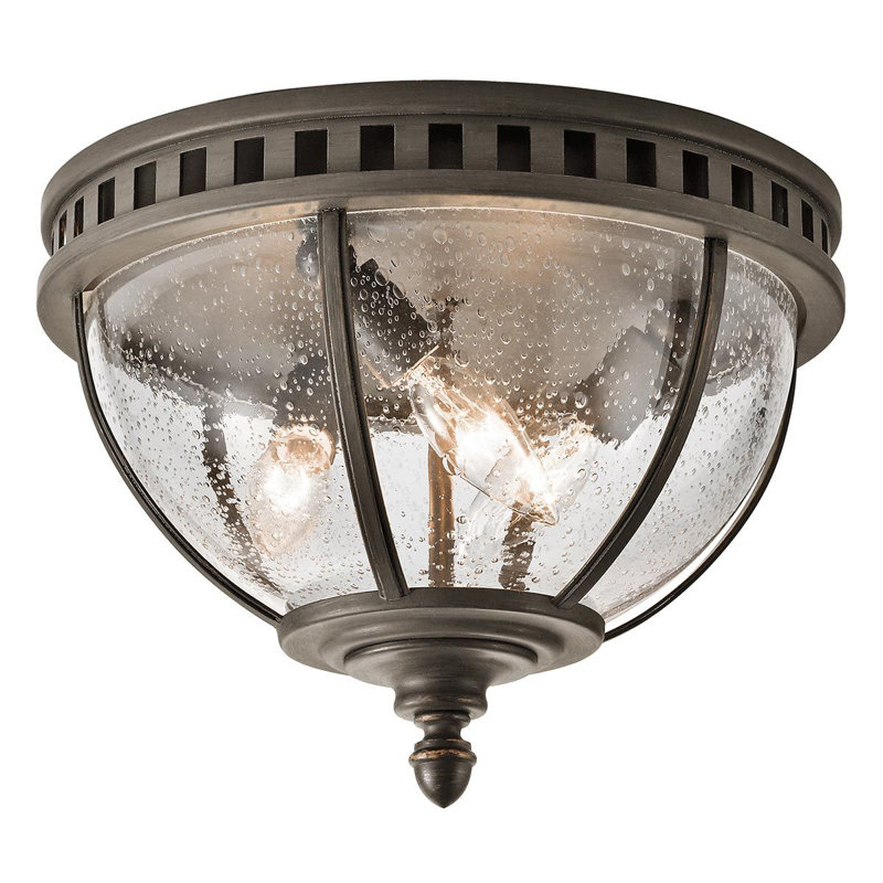 Beachampton Glass Flush Mount