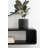 Wood Floating Entryway Console Table