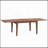 Walnut Finish 7Pc Dining Set Extendable Dining Table And 6X Chairs Dark Gray Modern Kitchen Dining Wooden Furniture-2002448234-2002448233