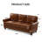 Denardo 80'' Rolled Arm Sofa with Storage-710410221