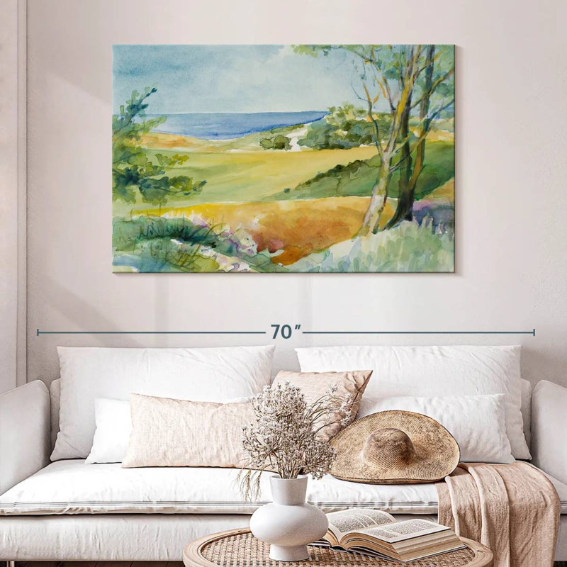 Alvord Distant Ocean View, 32" H x 48" W