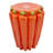 Carrot Stool Polyresin Side Table 18"