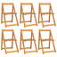 Folding Patio Chairs Solid Acacia Wood-136993804