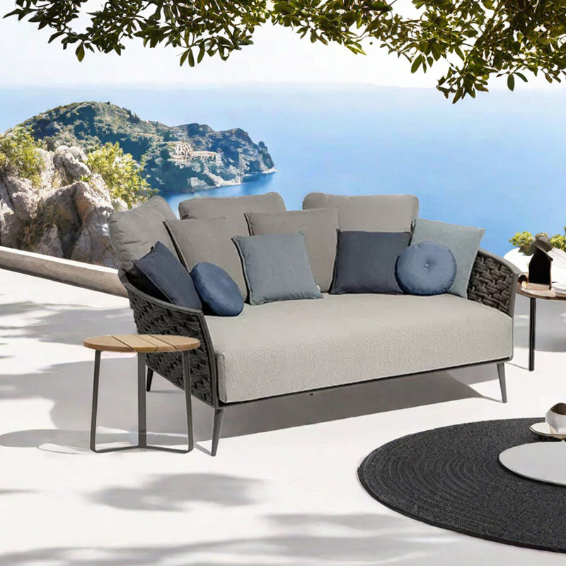 Lit de jour Creative Creative, Gris, Noir