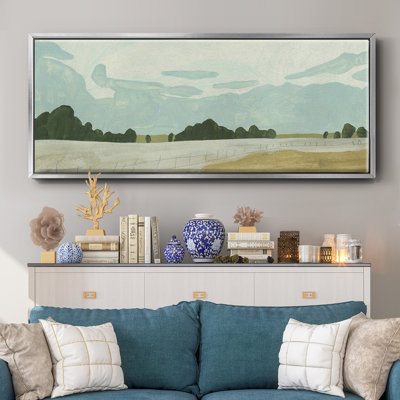 Farmland Study II- Framed Canvas