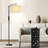 Kyeria Arc/Arched Floor Lamp with Remote Control and Smart Bulb Included-1249119014