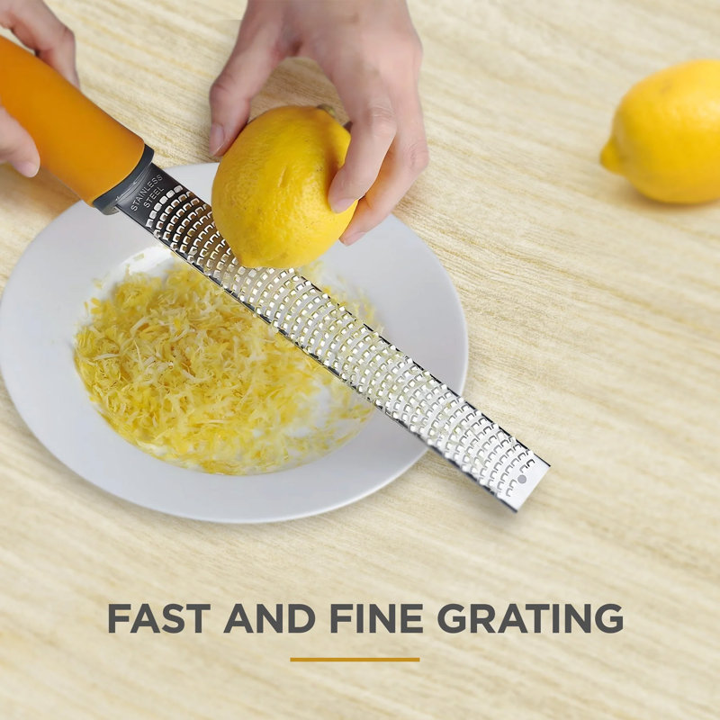 Stainless Steel Citrus And Garlic Zester
