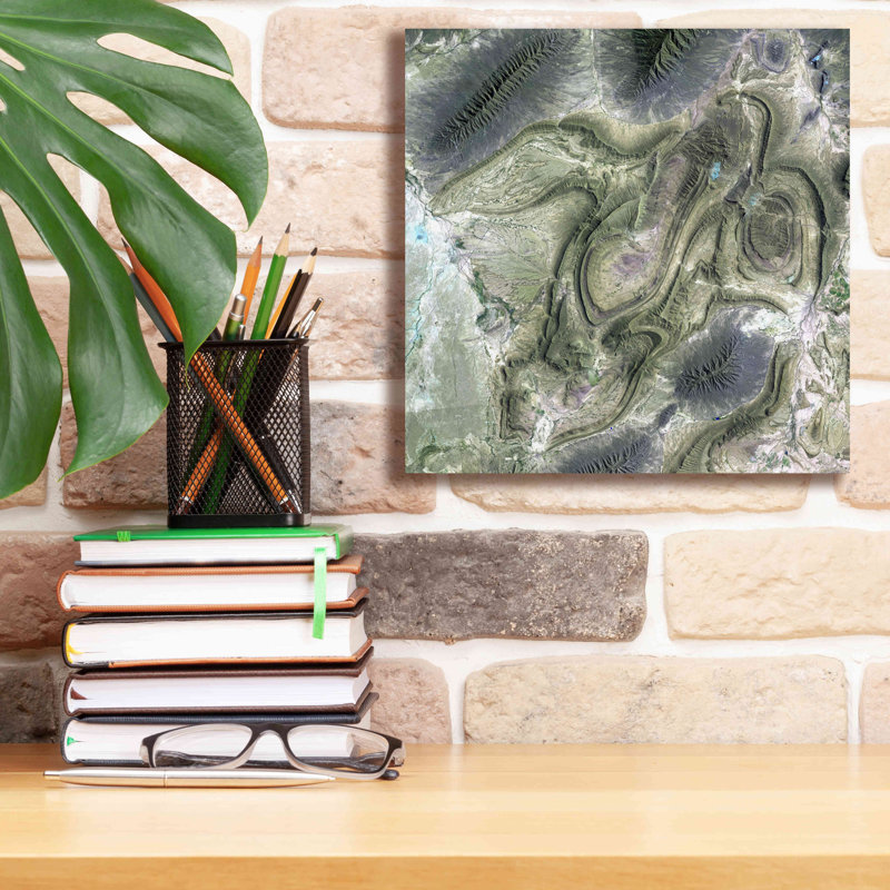 Coahuila - peinture sur toile tendue, H 12 po x l 12 po x P 0,75 po