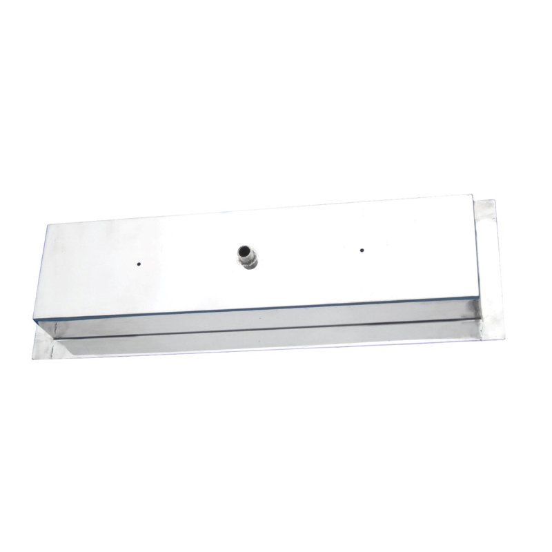 Dreffco Heavy-Duty Stainless Steel Drop-in Fire Pit Pan and Burner Kit Aderonke, 3" H x 38.7" W x 14.7" D