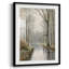 Paysage rétro - impression encadrée