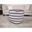 Pouf en tissu fabriqué à la main Lani