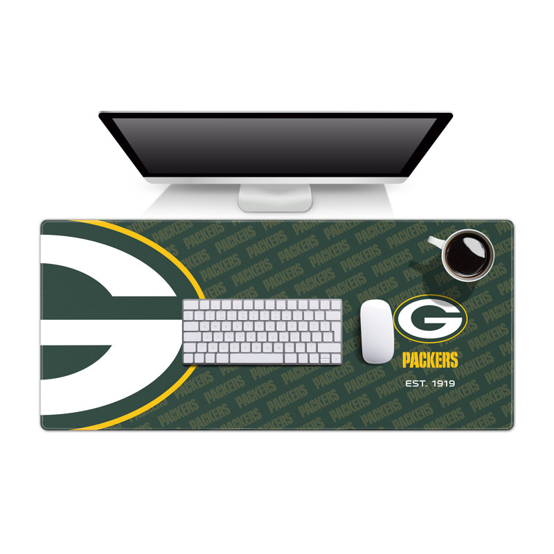 NFL Logo Series Desk Pad, Green Bay Packers