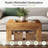 39.37" Solid Wood Square Coffee Table