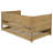 Calinda Wood Twin Daybed With Trundle Natural
