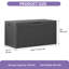 Contenant verrouillable pour terrasse 100 gallons-109100748