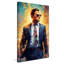 Leonardo DiCaprio as Jordan Belfort - peinture sur toile tendue-88069037