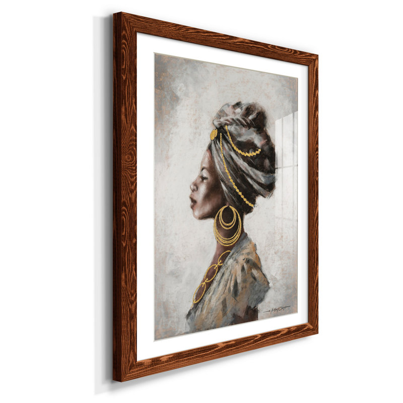 Beauté et force - Reproduction d'art sur papier encadrée, H 37,5 po x l 27,5 po x P 1,5 po, Érable
