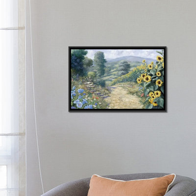 " Along The Sunflowers " Oil