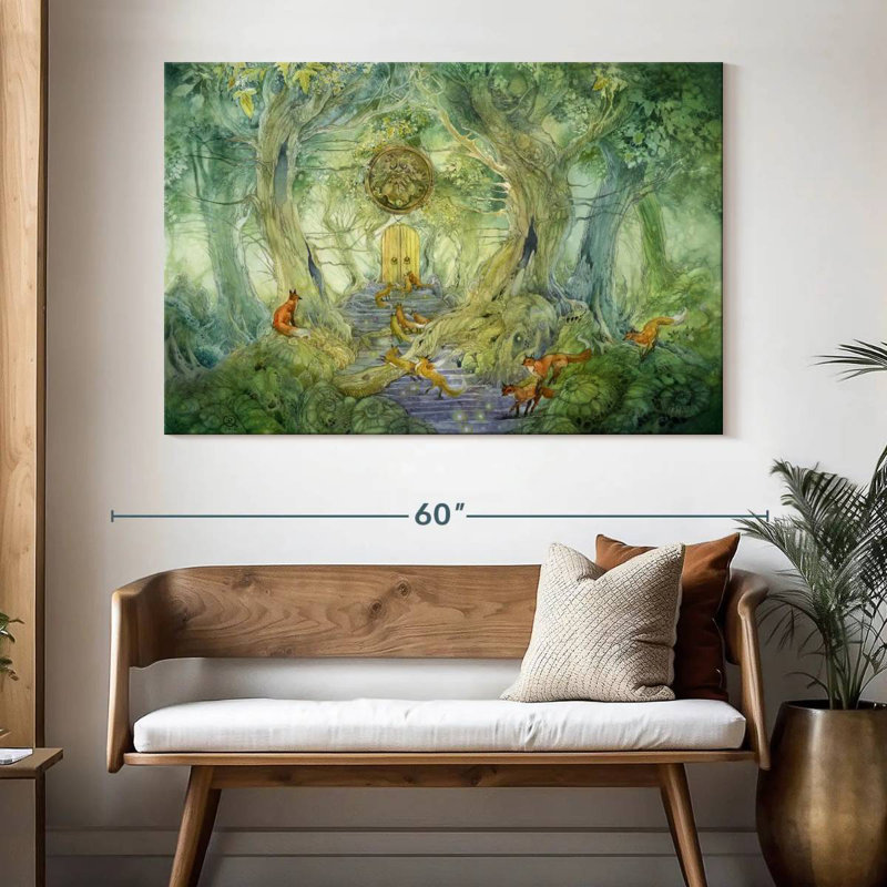 Kelan Green Gate, 34" H x 51" W