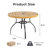 5-Piece Outdoor Patio Dining Set