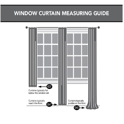 Souri Gingham Window Curtain Panel Set 63" (Set Of 2) - Taupe