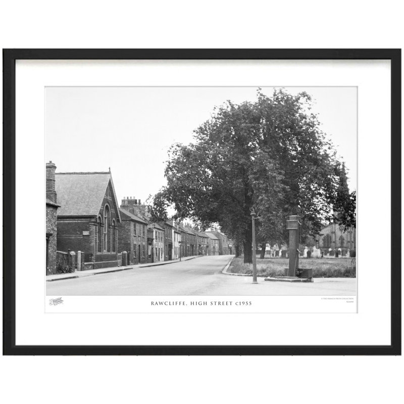 Rawcliffe, High Street C1955 1 Piece Single Picture Frame Wall Art, 45cm H x 60cm W x 2.3cm D