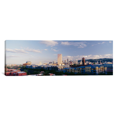 «High Angle View of Buildings in a City Portland, Oregon», reproduction de photo sur toile
