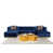 Velours bleu marine est en rupture de stock
