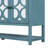 Elegant Retro Console Table/Storage Cabinet/Sideboard With Mirrored Doors-1696836277