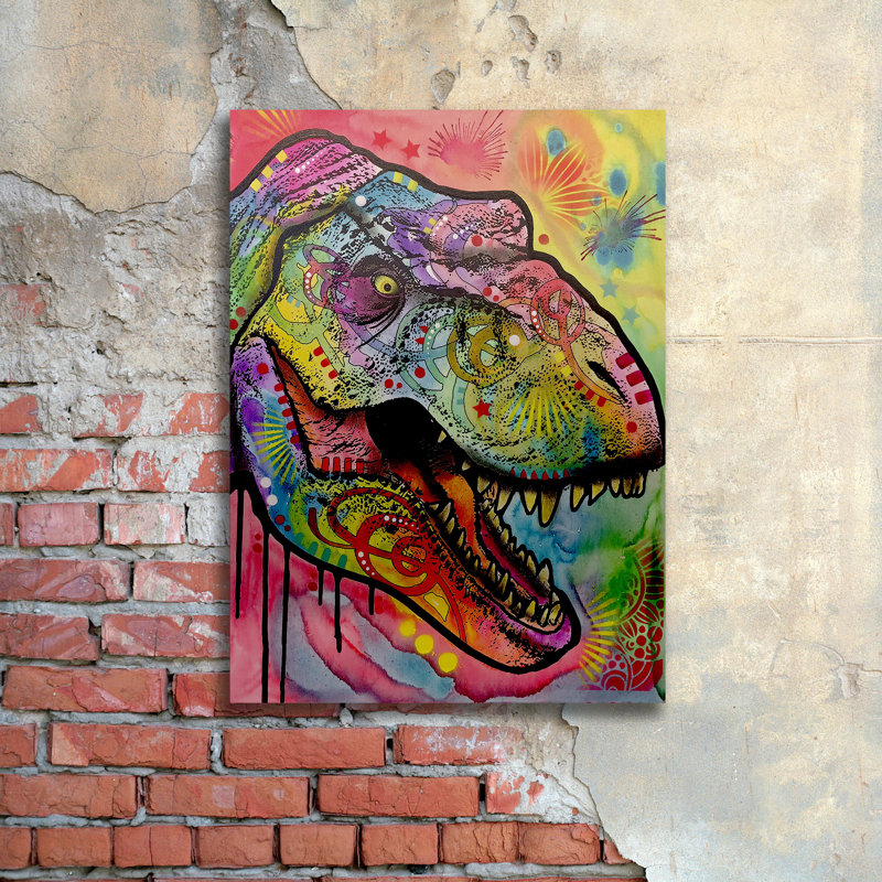 « i rex 1 », impression, H 22 po x l 16 po x P 1 po, Aucun mat, Sans cadre