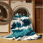  Tapis lavable hawaïen Breaking Waves-793098491