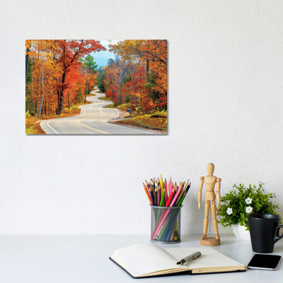 Winding Road by Nejdet Duzen - Print on Canvas