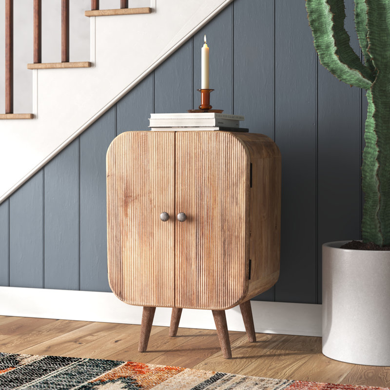 Solid Wood Accent Cabinet