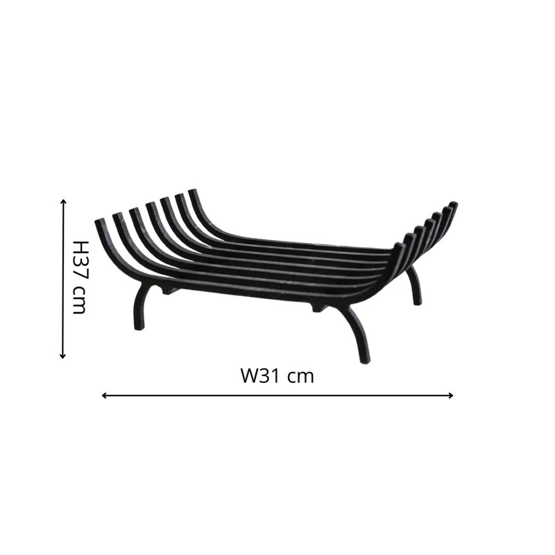 Iron Fireplace Grate