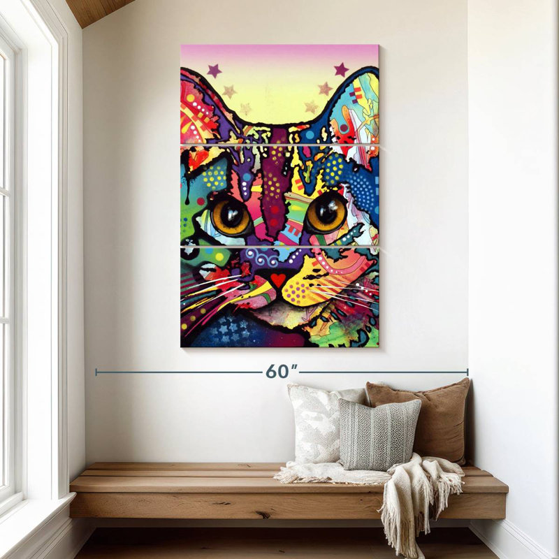 Chat Brama Maya, H 50 po x l 32 po