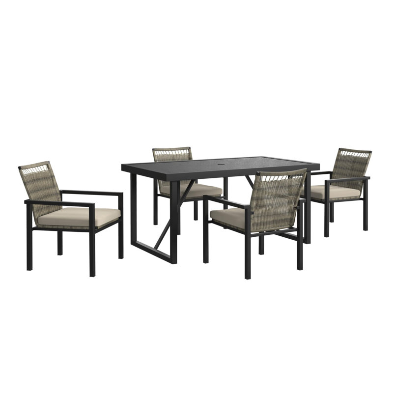 Ensemble de salle à manger à hauteur standard 5 pièces Picket House Furnishings Palmas, 4