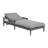 Nao Outdoor Chaise Lounge , Cushion Included
