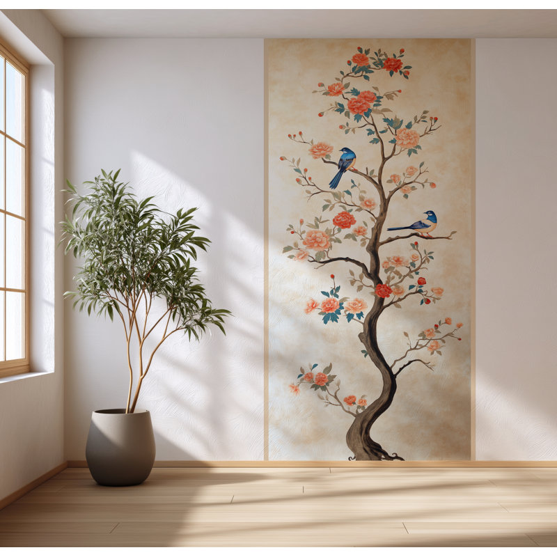 Adhésif mural amovible, Terr of Life, adhésif mural non pelucheux, H 108 po x l 52 po