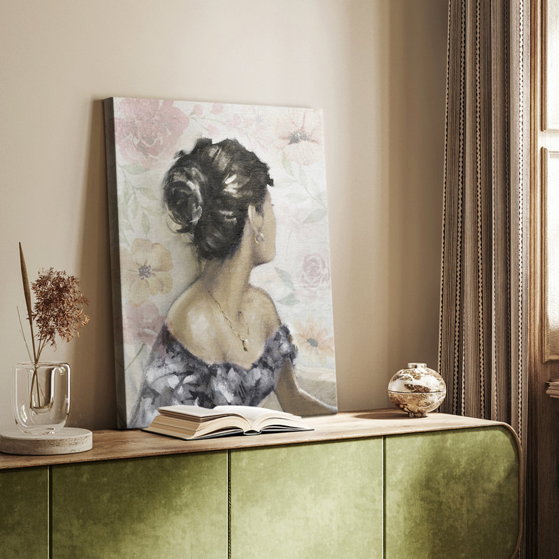 Regard romantique - galerie Cavas sur mesure, H 48 po x l 32 po